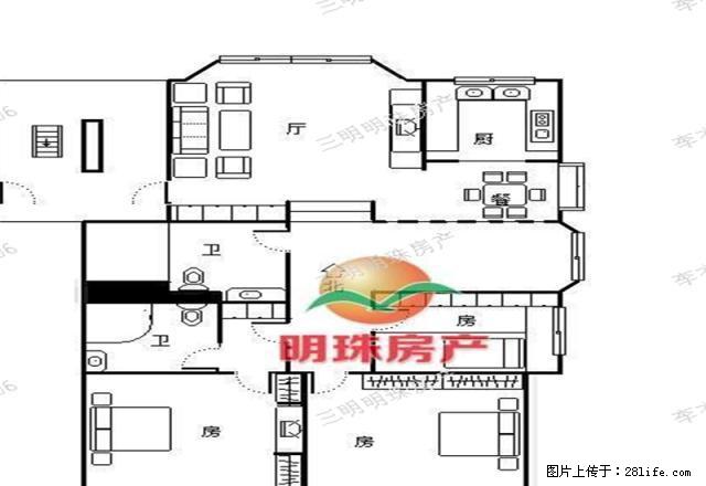 龙岗花园彩光极好大三房出租 - 房屋出租 - 房屋租售 - 三明分类信息 - 三明28生活网 sm.28life.com