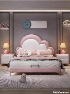 佛山大厂货，高质量仿真皮，实木床边，高密度海绵，带实木床板，全新包装，特价处理 - 三明28生活网 sm.28life.com